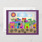 お洒落ギフト「夏のコテージ」 by g. gabel ポストカード (正面/裏面)