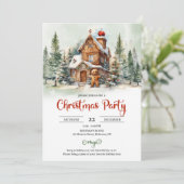 お洒落クラシックジンガ飾ーパンパーティー 招待状 (スタンド正面)