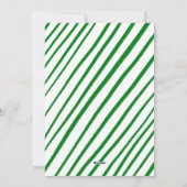 お洒落クリスマスかわいいカスタムアーチPHOTO シーズンカード (裏面)