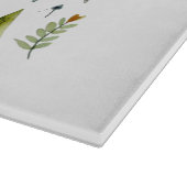 お洒落クリスマスエンジェルモダンフォークアートスタイル カッティングボード (角)