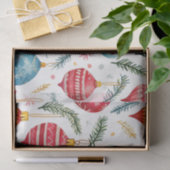 お洒落クリスマスオーナメントヴィンテージ 薄葉紙 (ギフト)