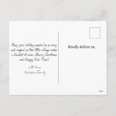 お洒落クリスマスカード シーズンポストカード (裏面)