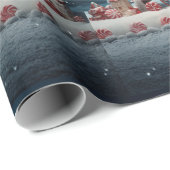 お洒落クリスマスキャンディカート3 ラッピングペーパー (ロールコーナー)