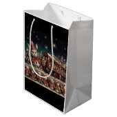 お洒落クリスマスキャンディ列車2 ミディアムペーパーバッグ (裏面アングル)