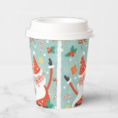 お洒落クリスマスサンタクロースフェスティバル 紙コップ (右)