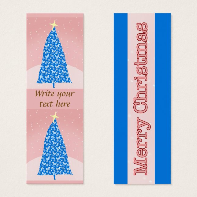 お洒落クリスマスツリー (正面&裏面)