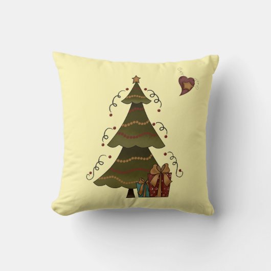 お洒落クリスマスツリー クッション (正面)