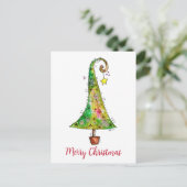 お洒落クリスマスツリー ポストカード (スタンド正面)