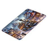 お洒落クリスマストレイン マグネット (左側)