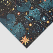 お洒落クリスマスナイトデカップクラフト紙 薄葉紙 (詳細)