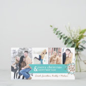 お洒落クリスマスフォトカード シーズンカード (スタンド正面)