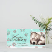 お洒落クリスマスフォトカード シーズンカード (スタンド正面)