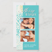 お洒落クリスマスフォトカード シーズンカード (正面)