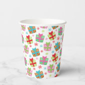 お洒落クリスマスプレゼント 紙コップ (裏面)