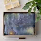 お洒落クリスマスポーラーベア&ツリーデコパージュ 薄葉紙 (ギフト)