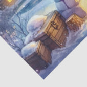 お洒落クリスマスポーラーベア&ツリーデコパージュ 薄葉紙 (詳細)