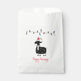 お洒落クリスマスヤギの休日のお気に入りバッグ フェイバーバッグ