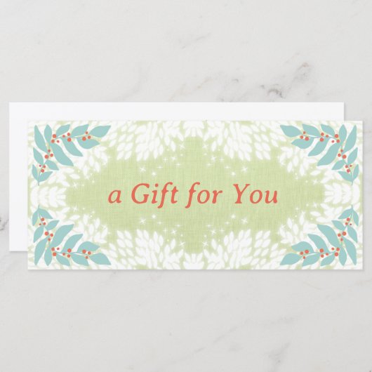 お洒落クリスマス券 (正面/裏面)