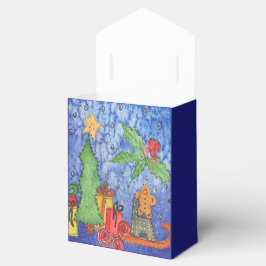 お洒落クリスマス応援ウォーター絵を描カラー フェイバーボックス