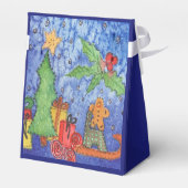 お洒落クリスマス応援ウォーター絵を描カラー フェイバーボックス (裏面サイド)