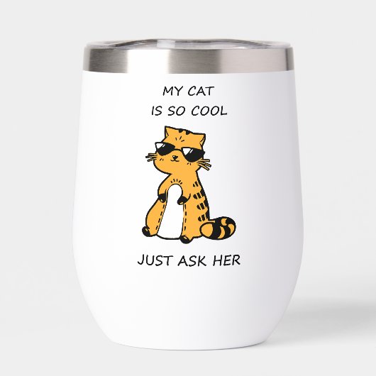 お洒落クール猫 (背面)