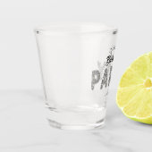 お洒落グリッタースパークルおもしろいバチェロレッテ ショットグラス (左)