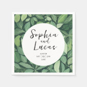 お洒落グ離れ結婚ン スタンダードカクテルナプキン (正面)