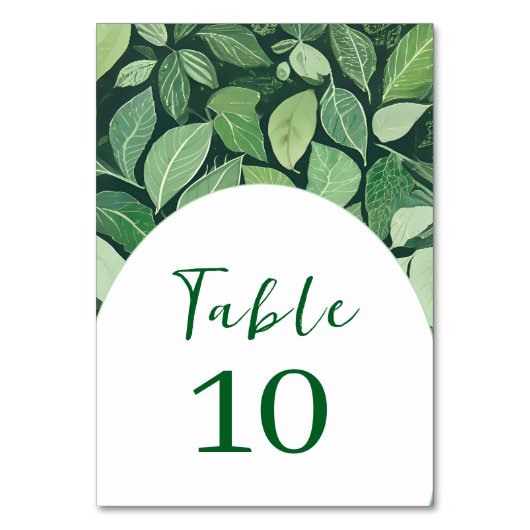 お洒落グ離れ結婚ン テーブルナンバー (正面)