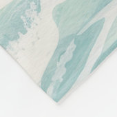 お洒落サーフィンブラックキャットビーチ毛布 フリースブランケット (角)