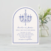 お洒落シャンデリア 招待状 (スタンド正面)