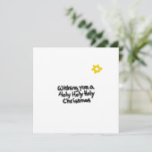 お洒落シンプルクリスマス シーズンカード (スタンド正面)