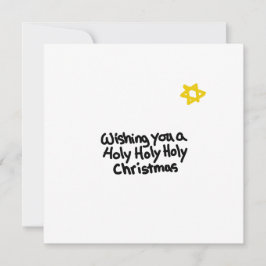 お洒落シンプルクリスマス シーズンカード