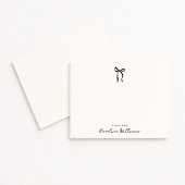 お洒落シンプル弓、ノート型枠カード 招待状