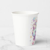 お洒落シンプル恐竜の赤ちゃんシャワー 紙コップ (右)