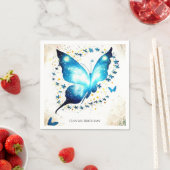 お洒落シンプル誕生日 スタンダードカクテルナプキン (インサイチュ)