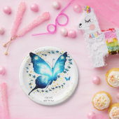 お洒落シンプル誕生日 ペーパープレート (パーティー)