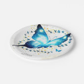 お洒落シンプル誕生日 ペーパープレート (アングル)