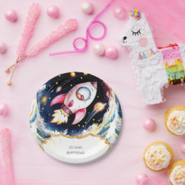 お洒落シンプル誕生日 ペーパープレート