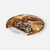 お洒落シンプル誕生日 ペーパープレート (アングル)