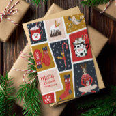 お洒落スカンジ素朴ナビアの森林の非写真 シーズンカード