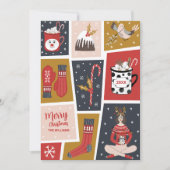 お洒落スカンジ素朴ナビアの森林の非写真 シーズンカード (正面)