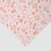 お洒落スタイルティーパーティードードル 薄葉紙 (詳細)