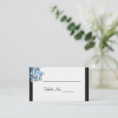 お洒落スノーフレーク結婚ツリーポー座席表 プレイスカード (スタンド正面)