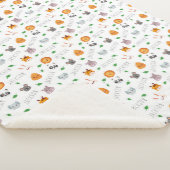 「お洒落ゾーフパーソナライズされたリエンド喜び」 シェルパブランケット (3/4)