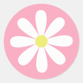 お洒落デイジー ラウンドシール