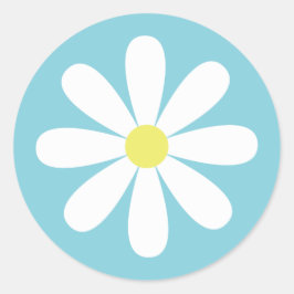 お洒落デイジー ラウンドシール