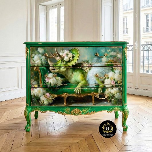 お洒落トリケラトプスフローラバレリナデクページ 薄葉紙