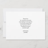 お洒落ナイトビッグムーンランドスケープパーティー サンキューカード (裏面)