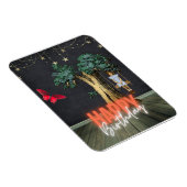 お洒落ハッピーバースデー超現実変質美術 マグネット (右側)