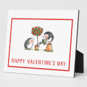 お洒落ハリホグスバレンタインデー フォトプラーク (側面)